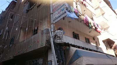 حملة مكبرة لإزالة التعديات والإشغالات بغرب المنصورة (صور)