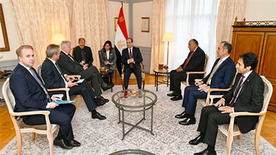 تفاصيل لقاء السيسي ووزير داخلية ألمانيا