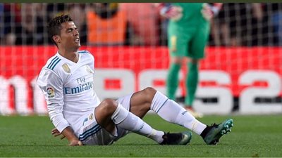 زيدان: إصابة رونالدو ليست خطيرة وفحوصات طبية له غدا