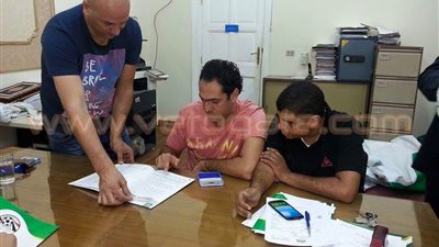 بالصور.. الإنتاج يتعاقد مع أمير عبد الحميد حارس دجلة