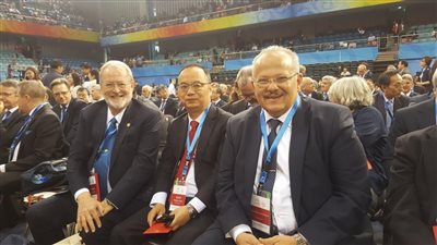 الخشت يشارك في فعاليات منتدى رؤساء جامعات العالم ببكين