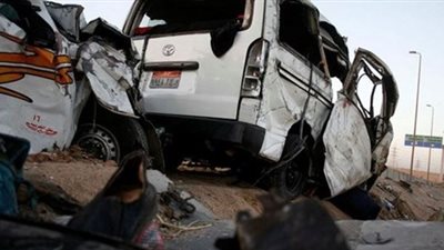 بالأسماء.. إصابة 5 أشخاص في تصادم مبكروباص وجرار زراعي بالدقهلية