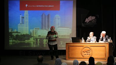 سلمى حسب الله تحتفل بتوقيع «ما بعد الحياة» في ساقية الصاوي