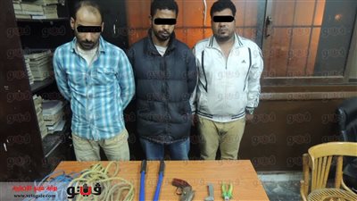 سقوط عصابة تخصصت فى السرقة بمدينة نصر