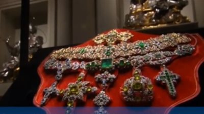 بالفيديو..عرض مجوهرات سان جينارو لأول مرة في روما