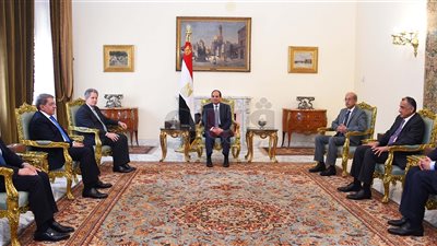 تفاصيل لقاء السيسي والنائب الأول لمدير صندوق النقد الدولي (صور)