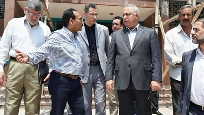 محافظ الشرقية يتفقد أعمال رفع كفاءة وتطوير قصر ثقافة الزقازيق (صور)