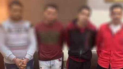ضبط ٤ أشقاء بحوزتهم أسلحة نارية في المحلة