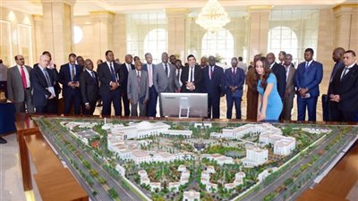 انطلاق فاعليات منتدى أفريقيا 2019 بالعاصمة الإدارية