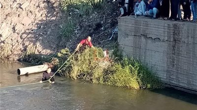 مصرع 3 أشخاص غرقا بمصرف الجاز في المنصورة