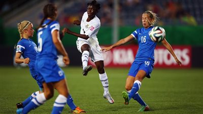 غانا تفوز على فنلندا وتخرج من كأس العالم للسيدات