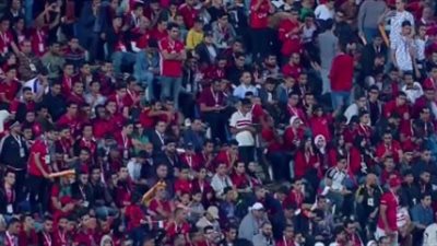 جماهير المنتخب الوطني تشعل الأجواء بإستاد القاهرة (فيديو)