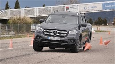 مرسيدس «X-class» تختبر بسرعات متفرقة (فيديو)