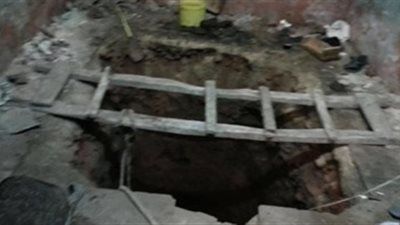 ضبط عصابة التنقيب عن الآثار داخل عقار في الغربية