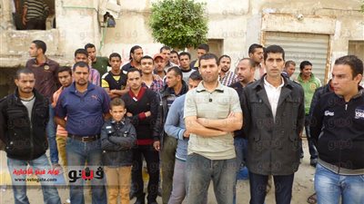 بالصور.. وقفة احتجاجية لعمال 