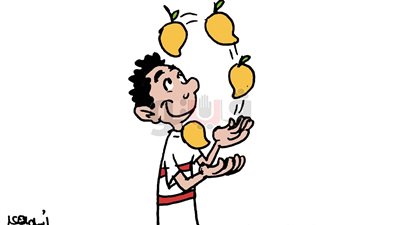 فوز الزمالك على الإسماعيلي في كاريكاتير «فيتو»