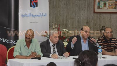 بالصور.. هاني عادل وأشرف العشماوي أبرز الحضور لتوقيع رواية مكاوي سعيد