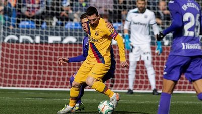 برشلونة يتأخر أمام ليجانيس بهدف في الشوط الأول بأقدام مغربية