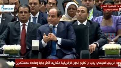 السيسي: أفريقيا مظلومة في صناعة الشيكولاتة (فيديو)