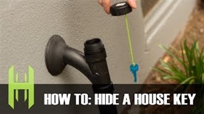 بالفيديو.. أسهل طريقة لإخفاء المفتاح الاحتياطي للمنزل