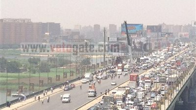 شلل مروري بالقاهرة بسبب اضراب 
