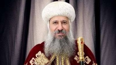 أسقف دمياط يرسم٤ قمامصة بكنيسة مارمينا والبابا كيرلس بكفر الشيخ