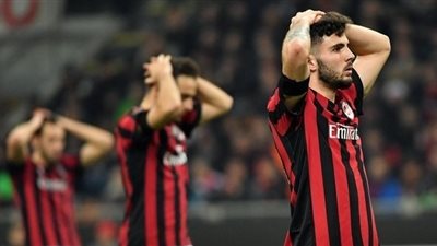 ميلان يكرر رقما سلبيًا سجله عام 2013