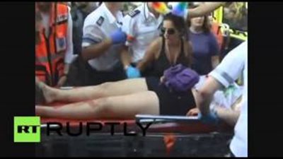 بالفيديو.. يهودي يطعن 6 أشخاص خلال مسيرة لـ«مثليي الجنس» في القدس