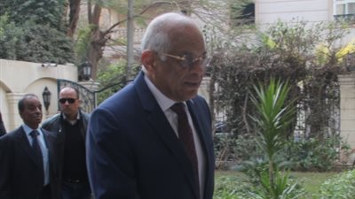 علي عبد العال يصل عزاء خالد محيي الدين