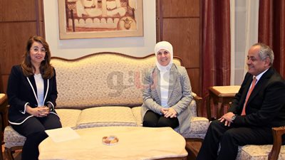 تفاصيل لقاء غادة والي مع وزيرة التنمية الاجتماعية بالأردن