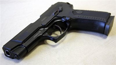 العثور على طبنجة أمين شرطة الخانكة الشهيد