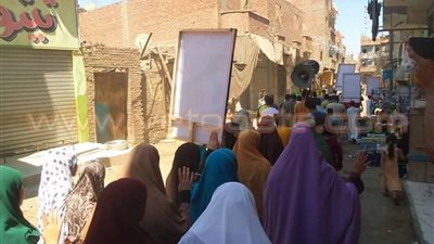 بالصور.. الشرطة تفض مسيرتين للإرهابية بالفيوم