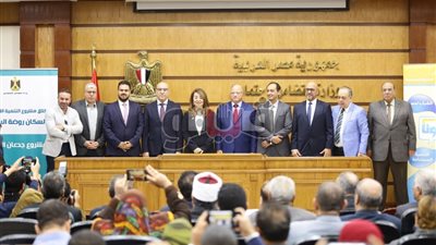 تفاصيل حفل إطلاق مشروع روضة السيدة.. محافظ القاهرة: تل العقارب تحولت من منطقة عشوائية إلى حضارية.. الإسكان: القضاء على المناطق داهمة الخطورة بنهاية ديسمبر.. والتضامن: الإيجار في الروضة منخفض