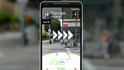 «جوجل» تعرض نظام «الملاحة» للكاميرا