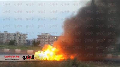 أنصار الإرهابية يقطعون طريق 