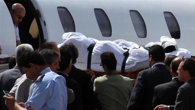 وصول جثث 34 لبنانيًا لبيروت ضحايا غرق العبارة الإندونيسية