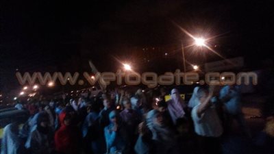 مسيرتان لأنصار الإرهابية ليلا في الإسكندرية