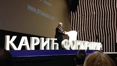 زاهي حواس: لا توجد أدلة لدفن كليوباترا بمعبد تابوزيرس ماجنا