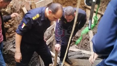 هدم منزل لاستخراج جثة عامل توفي أثناء التنقيب عن الآثار في طنطا