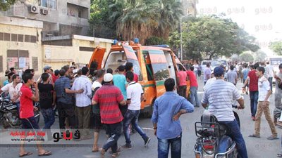 إصابة أحد الأهالي بطلق خرطوش بشارع فيصل في الطالبية