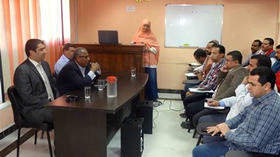 تدريب 338 عاملا بمياه سوهاج على السلامة والصحة المهنية