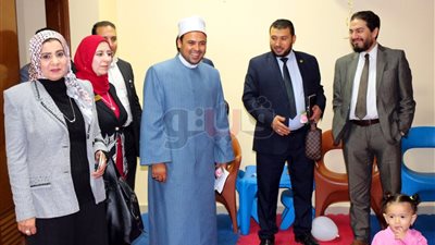 ١٠ صور ترصد زيارة وفد مشيخة الأزهر لمستشفى الأطفال بجامعة المنصورة
