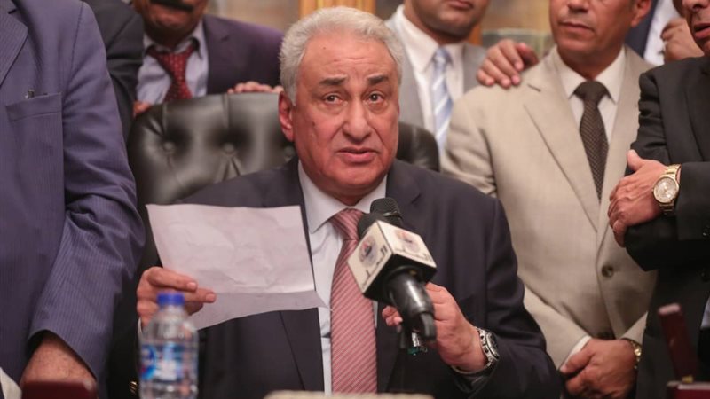 سامح عاشور، نقيب