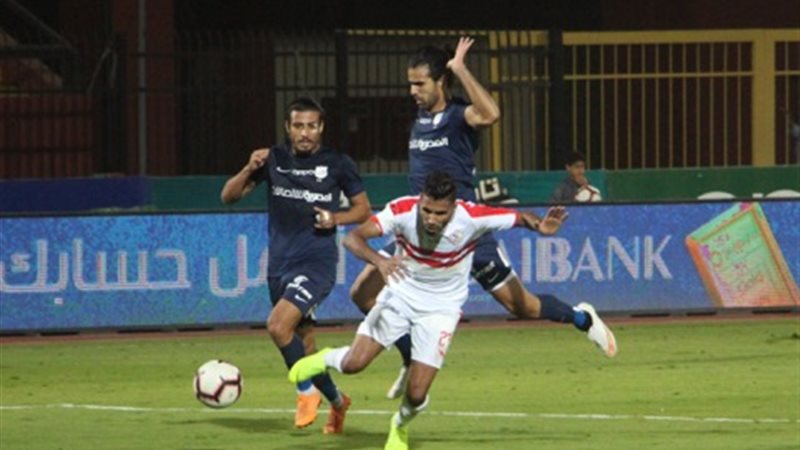 مباراة الزمالك وإنبي