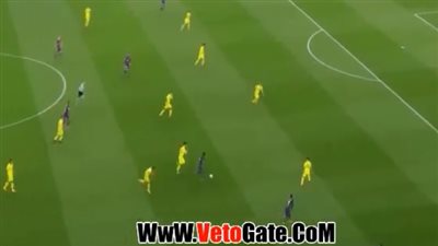 برشلونة يتقدم على فياريال بثلاثية في الشوط الأول (فيديو)