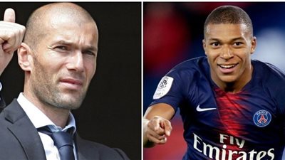 مدرب باريس سان جيرمان يهاجم زيدان بسبب مبابي