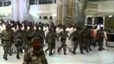 فيديو نادر لحراسة المعزول «مرسي» في «الحرم المكي»