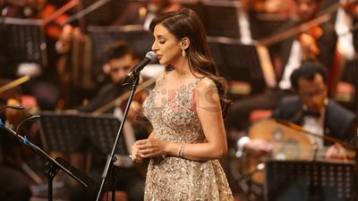 أنغام وفنان العرب محمد عبده يتألقان في حفل دار الأوبرا المصرية (صور)