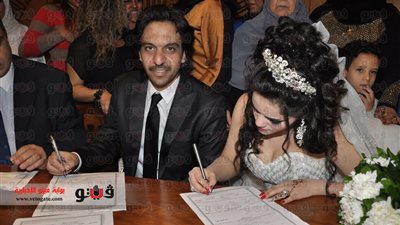 بالفيديو والصور .. عقد قران بهاء سلطان بدون نجوم الغناء