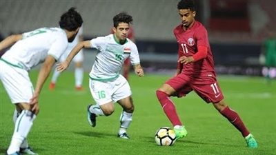 العراق يتقدم على قطر بالهدف الأول في افتتاح 